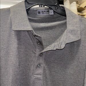 Spyglass Hill - FORE Gray Polo Shirt. Never worn